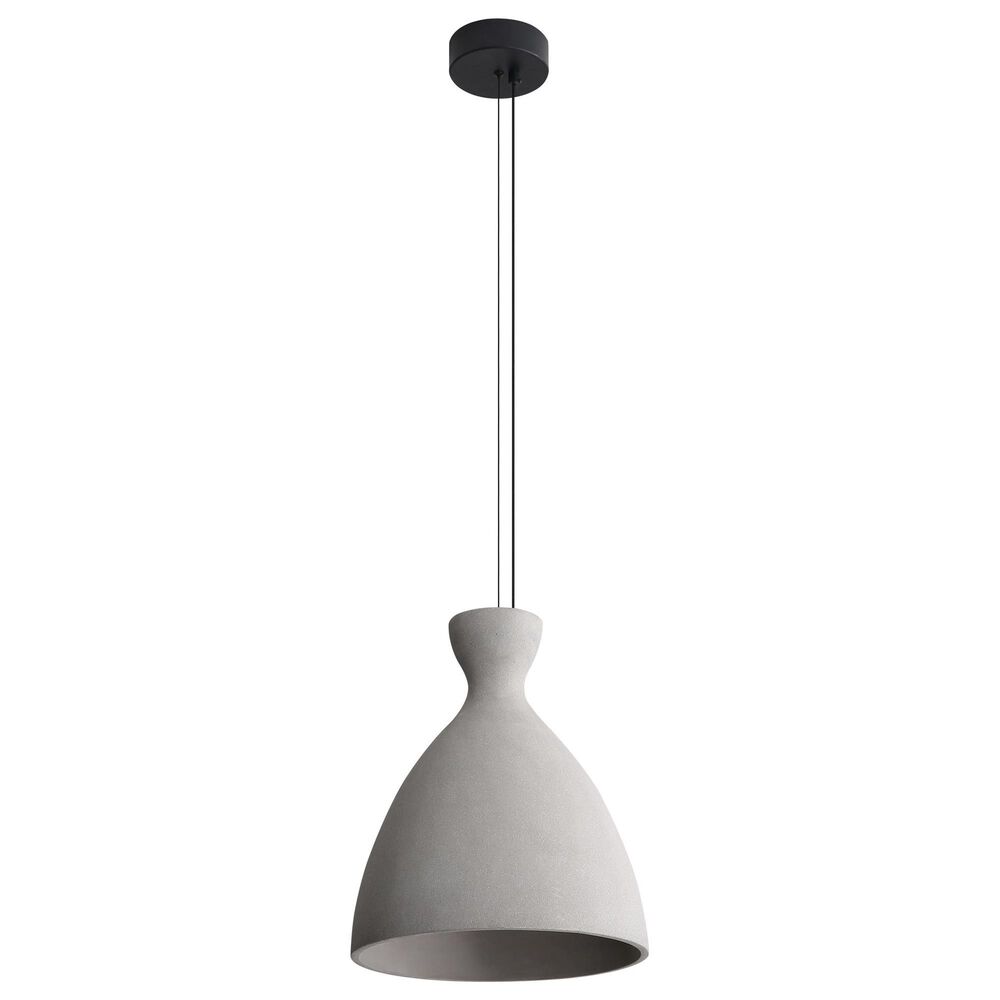 Golden Lighting Aethera 14" 1-Light LED Pendant in Grey, , large
