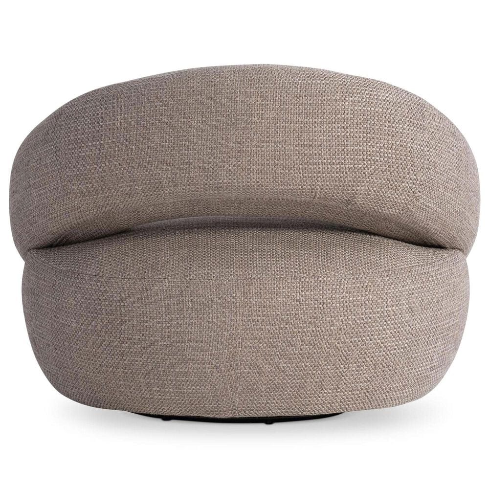 Bernhardt Furniture Company Cleo Swivel Chair in Brown, , large