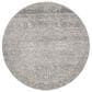 Safavieh Evoke EVK270Z-5R 5"1" Round Silver/Ivory Area Rug, , large