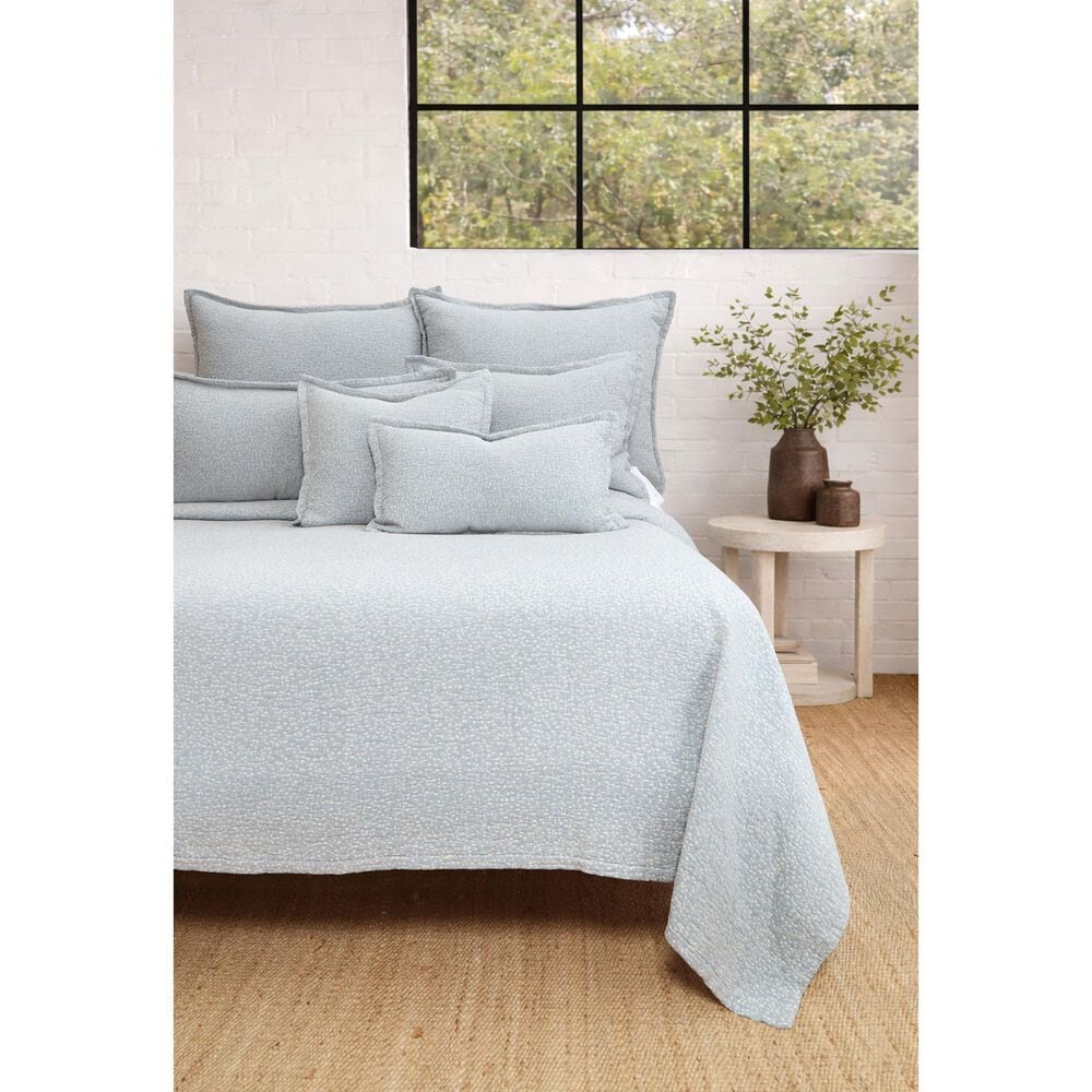 Pom Pom At Home Malibu King Sham in Light Blue, , large