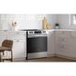 Frigidaire 30" Slide-In Front Control Electric Range with Air Fry in Stainless Steel, , large