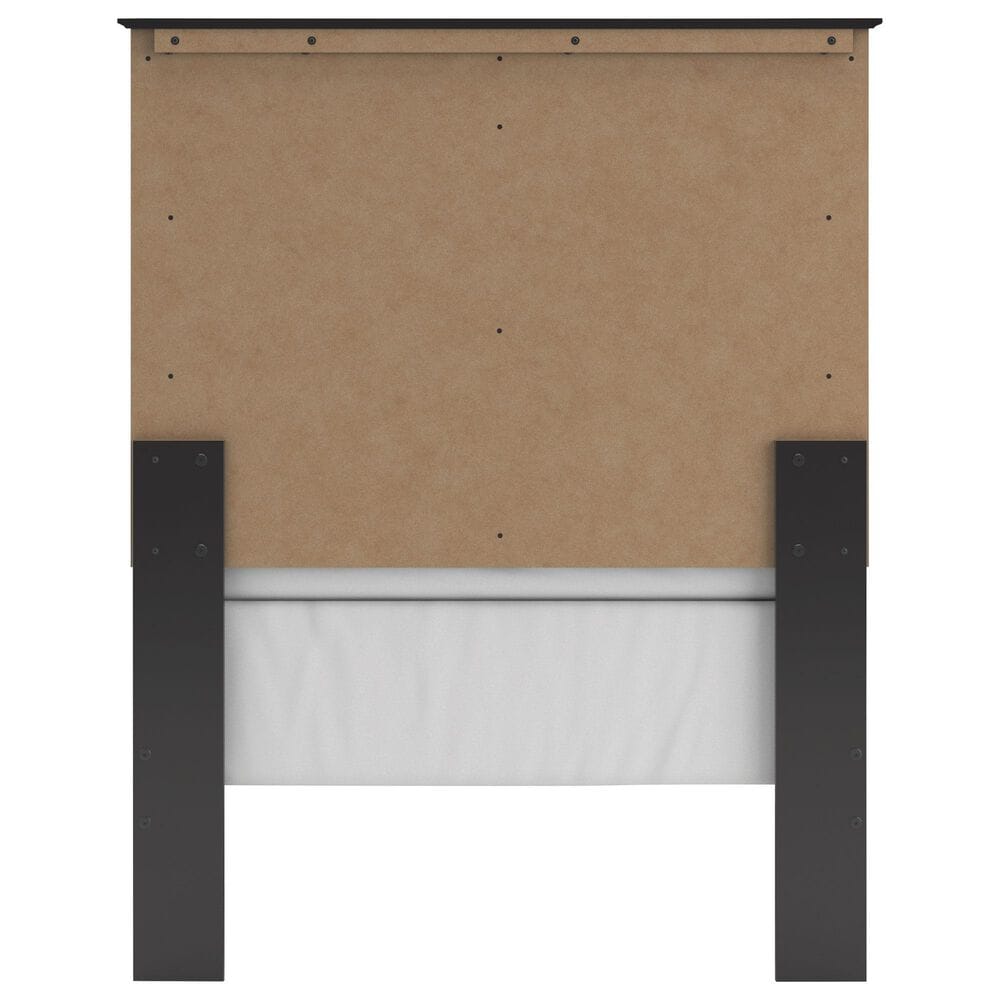 Ashley Maribel Twin Panel Bed in Black, , large