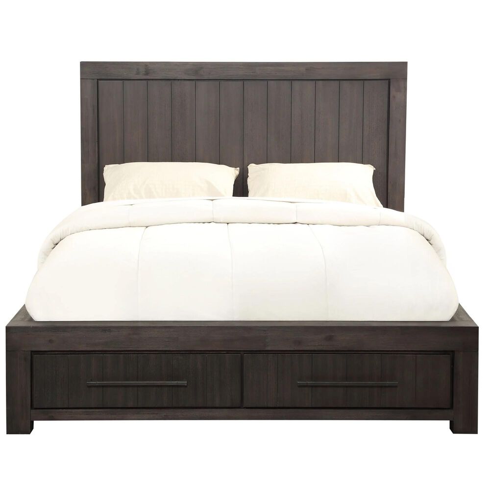 Urban Home Heath 4-Piece King Storage Bedroom Set in Brown, , large