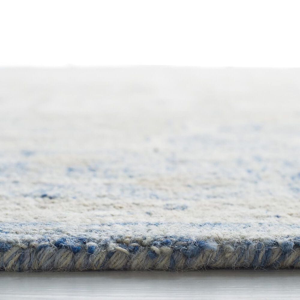 Safavieh Micro-Loop MLP503M 9&#39; x 12&#39; Blue and Ivory Area Rug, , large