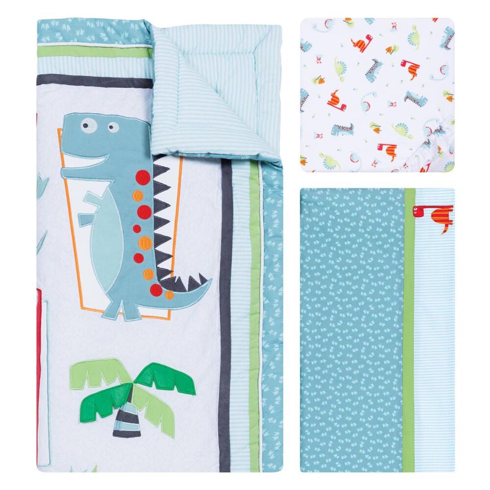 Trend Lab LLC Dinosaur Roar 3-Piece Crib Bedding Set, , large