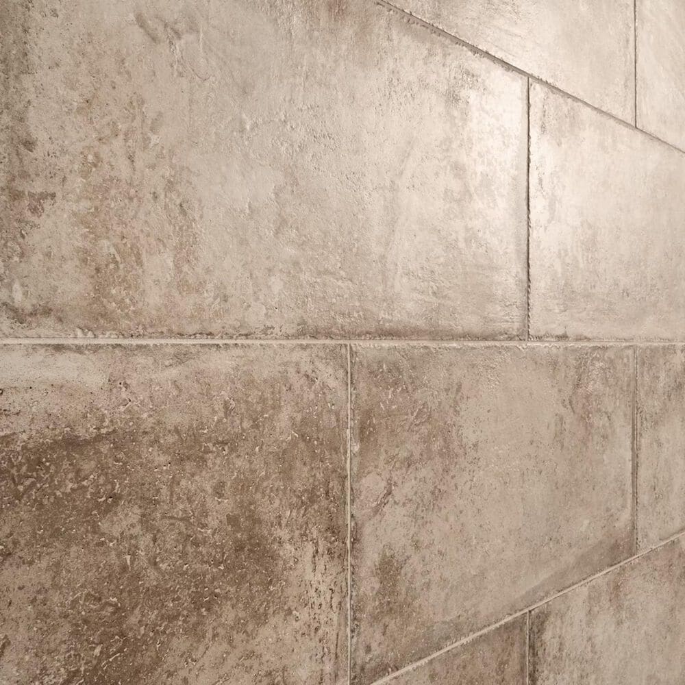 Soho Studio Caruso Delfi Dark Beige 12" x 24" Travertine Look Matte Porcelain Tile, , large