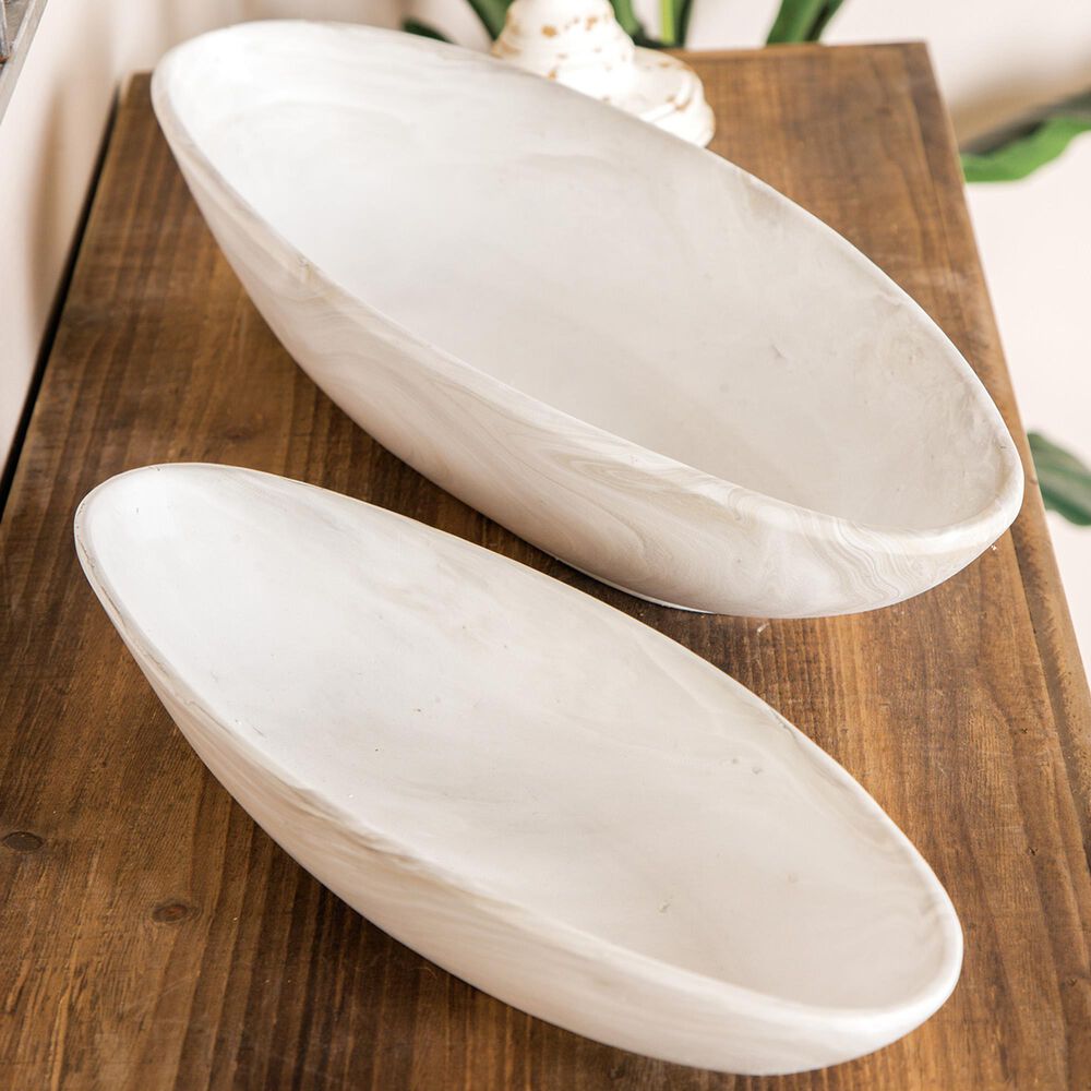 Maple and Jade Assorted Country Cottage Planters in White (Set of 2), , large