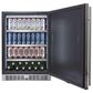 Danby 5.5 Cu. Ft. Built-In Compact Refrigerator in Stainless Steel and Black, , large