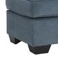 Ashley Cashton Ottoman in Blue, , large