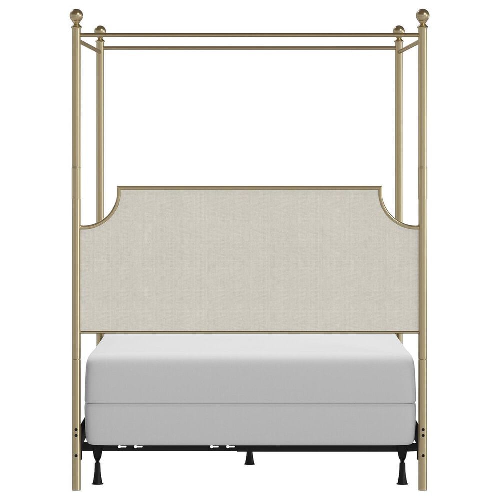 Richlands Furniture McArthur Queen Canopy Bed in Beige, , large