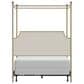 Richlands Furniture McArthur Queen Canopy Bed in Beige, , large