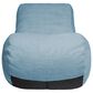 Jaxx Arlo Chaise Lounge Bean Bag Chair in Turquoise, , large