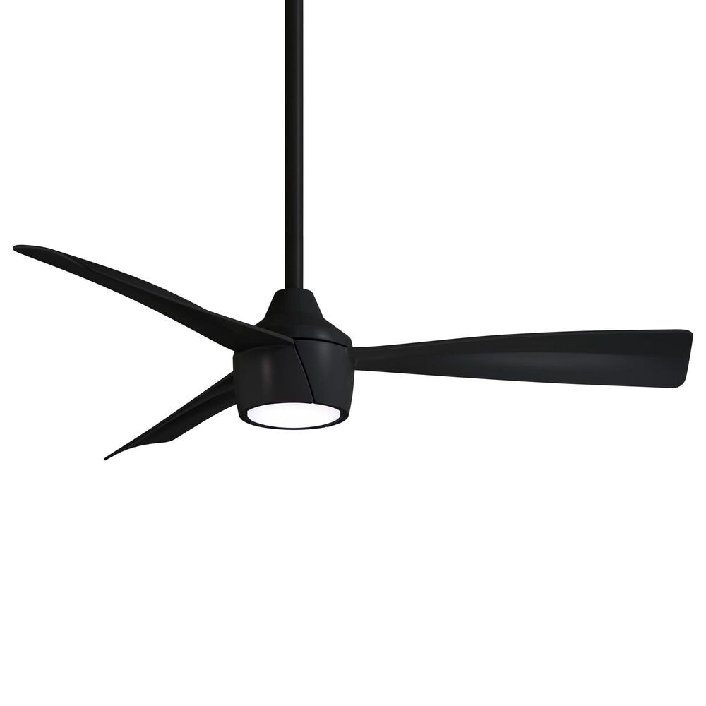 Minka-Aire Skinnie 44" Indoor/Outdoor Ceiling Fan with LED Light in Coal, , large
