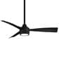 Minka-Aire Skinnie 44" Indoor/Outdoor Ceiling Fan with LED Light in Coal, , large