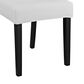 Modway Confer Dining Vinyl Side Chair in White, , large