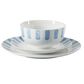Gibson Homewares Home Pacific Waves 12-Piece Dinnerware Set in Blue, , large