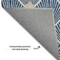 Dalyn Rug Company The Reserve TR9 Navy 8" x 10" Indoor/Outdoor Area Rug, , large