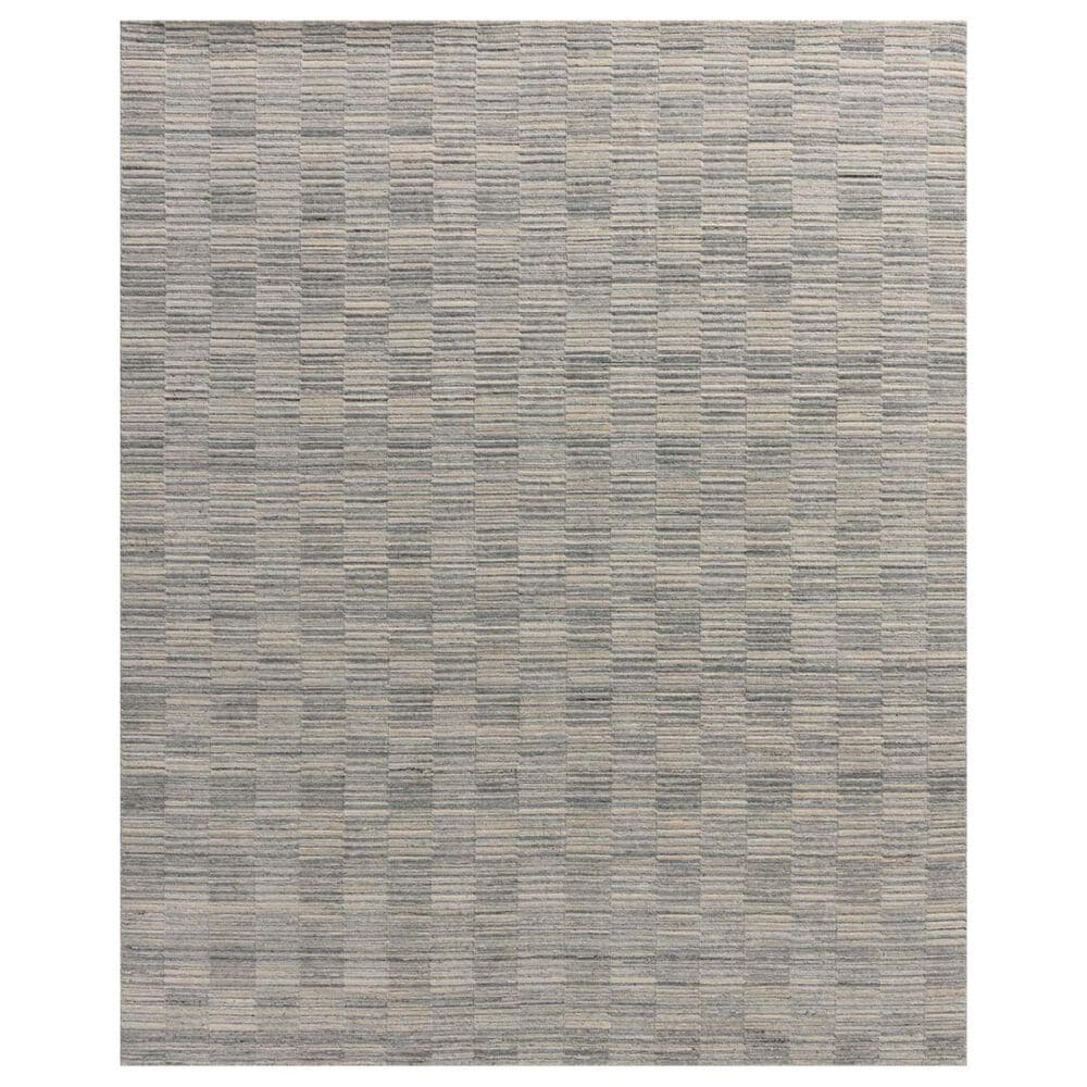 Amber Lewis x Loloi Marlowe 7"9" x 9"9" Sky and Natural Area Rug, , large