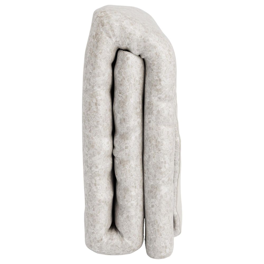 Ann Gish Diamond Dust 96" x 50" Throw in Pearl, , large