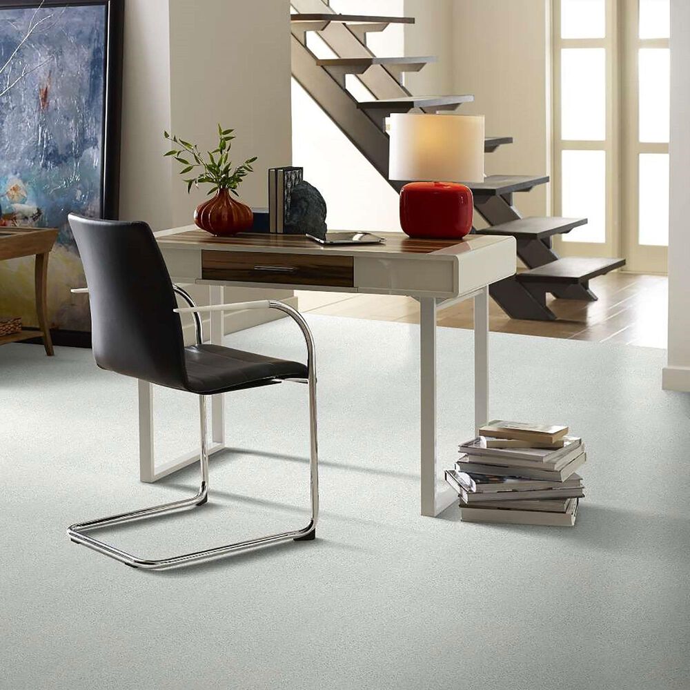 Shaw Find Your Comfort TT Blue Carpet in Cake Frosting, , large