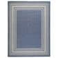 Nourison Horizon HOZ03 Denim 10" x 14" Indoor/Outdoor Area Rug, , large
