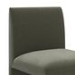 Caracole Classic Precipice Side Chair in Velvet Eucalyptus, , large