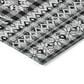 Dalyn Rug Company Wonderland WN28 2"3" x 7"6" Gray Indoor/Outdoor Runner, , large
