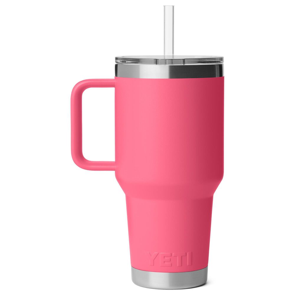 YETI Rambler 35 Oz Straw Mug with Straw Lid in Tropical Pink, , large