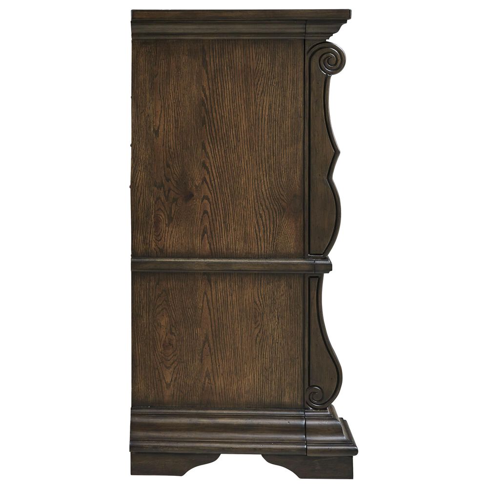 Millenium Maylee 4-Piece King Bedroom Set in Dark Brown, , large