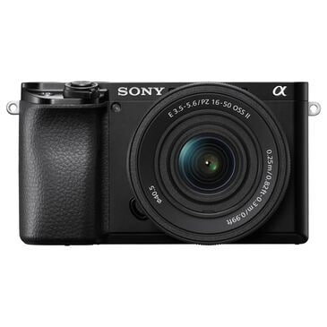 Sony Alpha 6100 Mirrorless Camera with 16-50mm Lens in Black, , large
