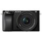 Sony Alpha 6100 Mirrorless Camera with 16-50mm Lens in Black, , large