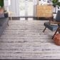 Safavieh Invista 8" x 10" Cream and Grey Area Rug, , large