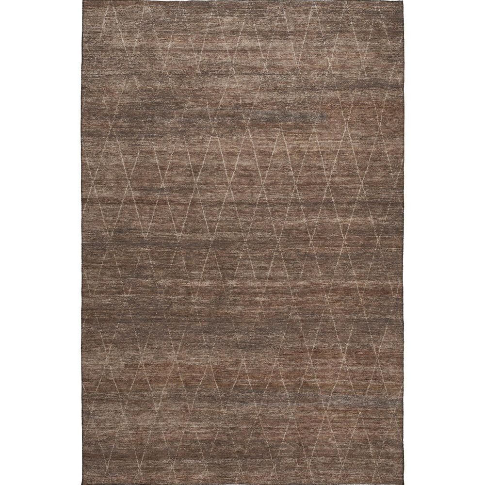 Dalyn Rug Company Burano BU3 9" x 12" Coffee Indoor/Outdoor Area Rug, , large