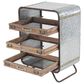 Uma Enterprises Industrial Chest in Brown and Gray, , large