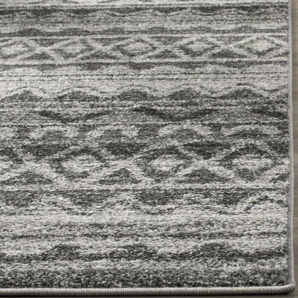 Safavieh Adirondack ADR119N 2&#39;6&quot; x 6&#39; Ivory and Charcoal Runner, , large