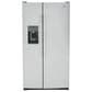 GE Appliances 25.3 Cu. Ft. Side by Side Refrigerator with External Dispenser in Fingerprint Resistant Stainless Steel, , large