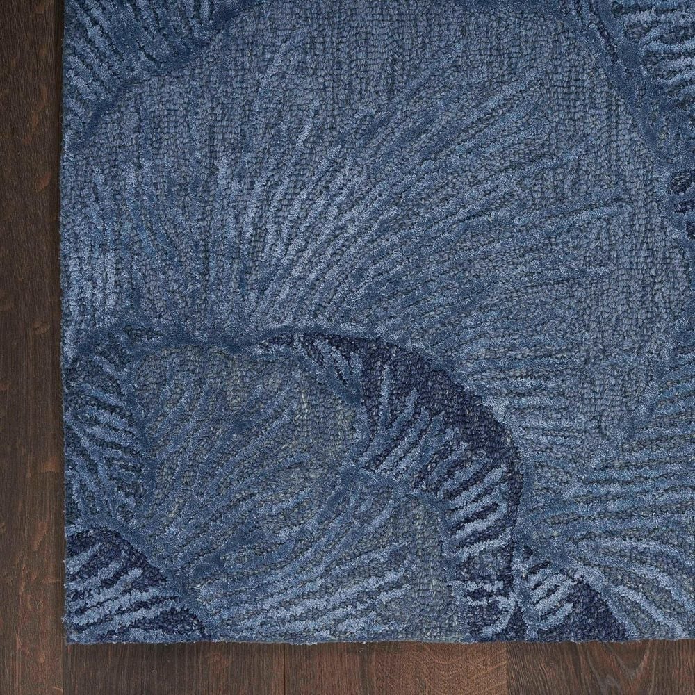 Nourison Avra 5&#39;3&quot; x 7&#39;3&quot; Blue Area Rug, , large