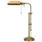 Cal Lighting Pharmacy Table Lamp with Adjust Pole in Antique Brass, , large
