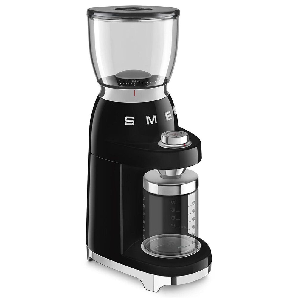 SMEG Retro-Style Coffee Grinder in Black, , large