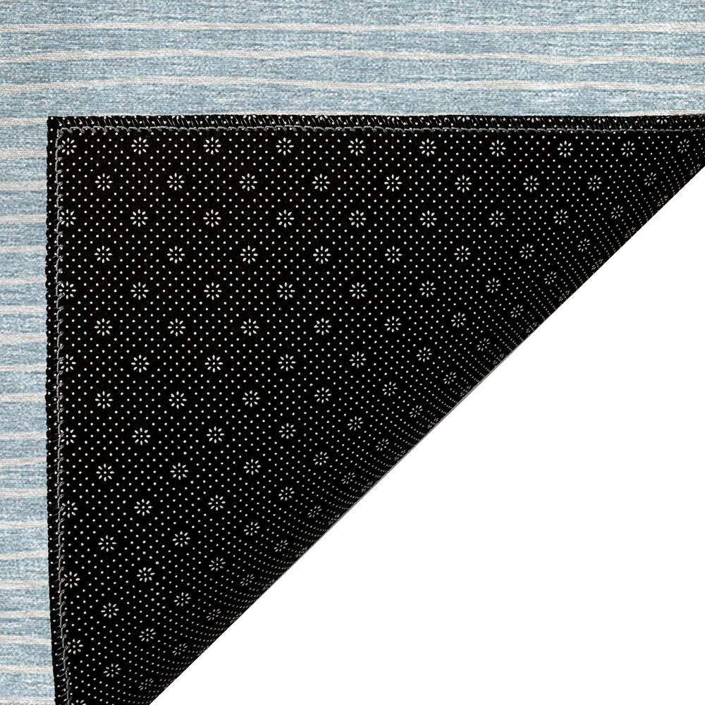 Dalyn Rug Company Laidley 2&#39;3&quot; x 12&#39; Sky Blue Indoor/Outdoor Runner, , large