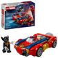 LEGO Marvel Spider-Man Car vs. Venomized Wolverine Building Set, , large