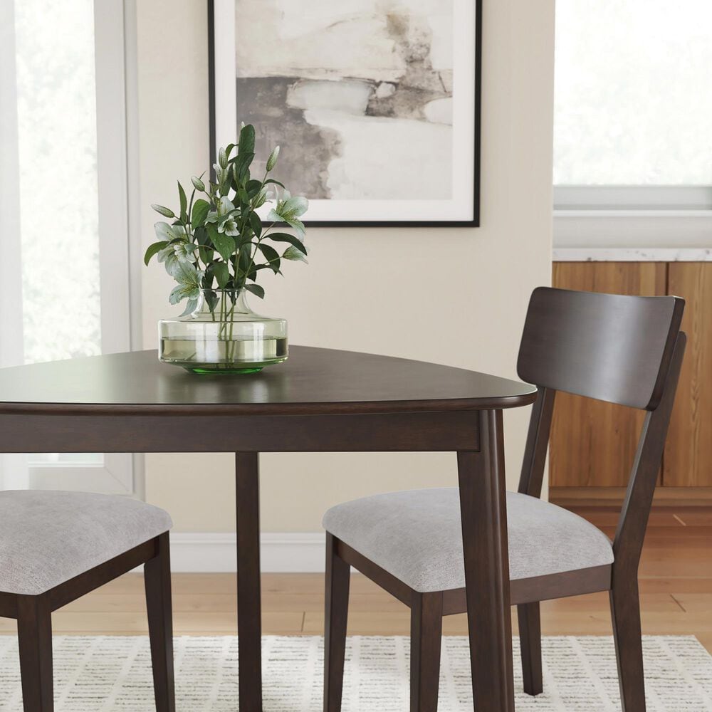 Ashley Mallenette Dining Table in Merlot - Table Only, , large