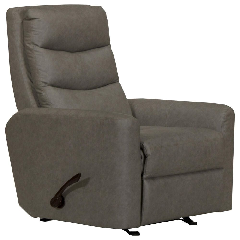 Hartsfield Jet Power Glide Recliner in Silver, , large