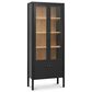 Moe"s Home Collection Hannah Tall Cabinet in Black, , large