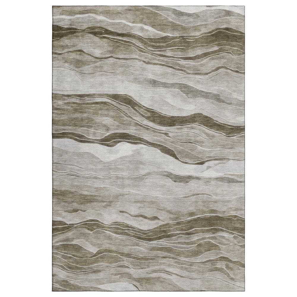 Dalyn Rug Company Pacifica PA6 3" x 5" Brown Area Rug, , large