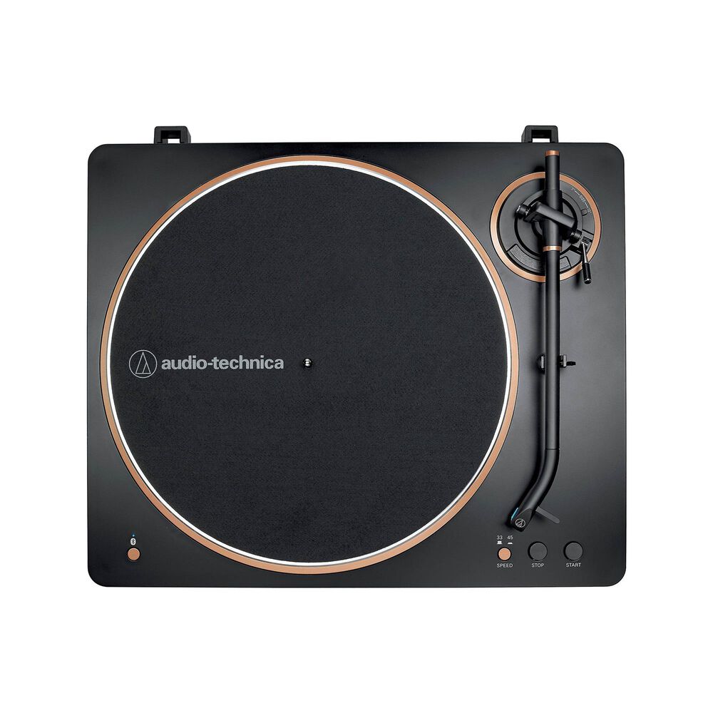 Audio-Technica AT-LP70XBT Fully Automatic Wireless Belt-Drive Turntable - Black/Bronze, , large