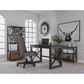 Ashley Freedan Desk in Grayish Brown and Black, , large