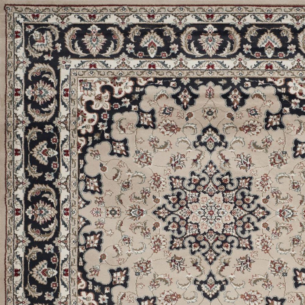 Safavieh Lyndhurst 2&#39;3&quot; x 12&#39; Cream and Anthracite Runner, , large