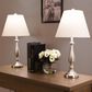 Timberlake Traditional Table Lamp in Brushed Steel (Set of 2), , large