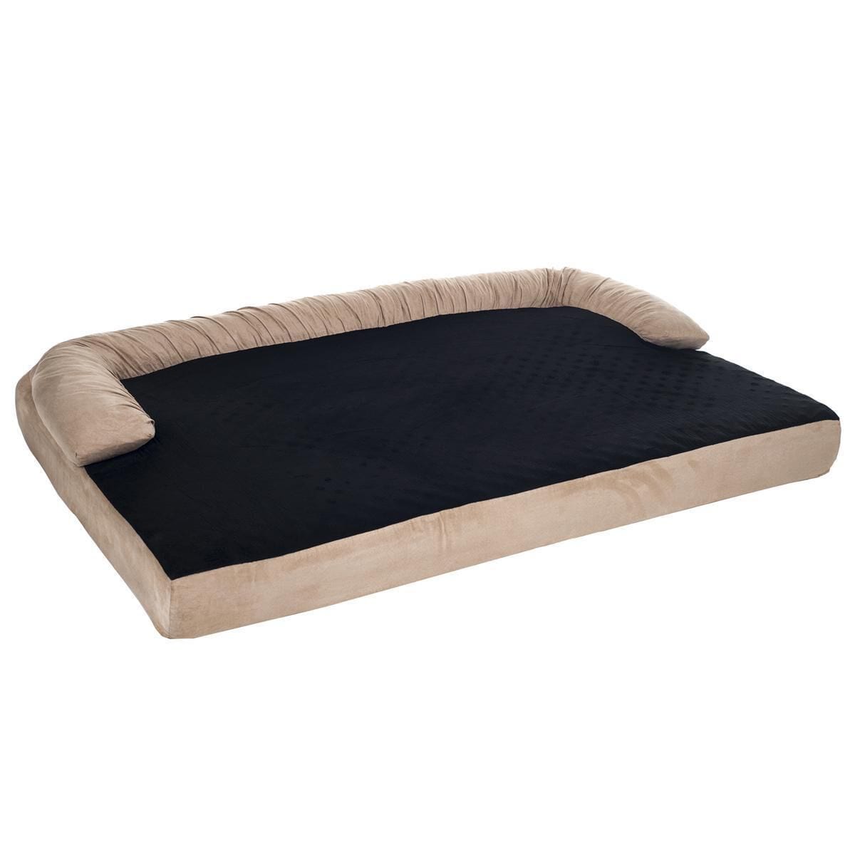 Foam top pet bed